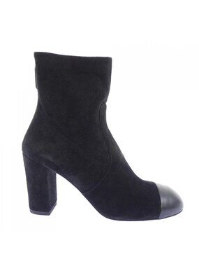 Chanel Short Boots Black
